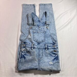 🧡2FOR$15 Urban Kids Distressed Denim Skinny Overalls